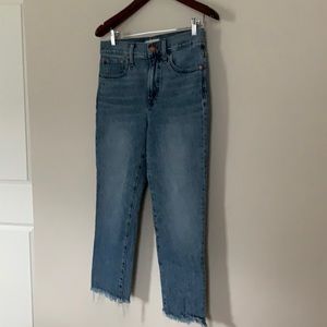 Madewell - sz 28 p The Perfect Vintage Crop Jean